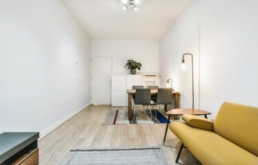 Stylish apartment with furniture