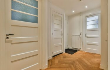 The cozy corridor of the apartment